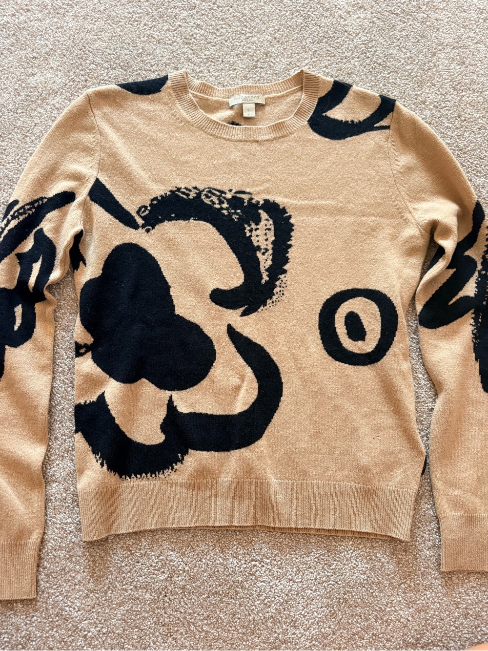 Burberry Brit Women’s Brown/ Black Sweater Size S